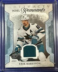 Erik Karlsson #NR-EK Hockey Cards 2023 Upper Deck Artifacts NHL Remnants Prices