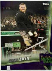 Sami Zayn [Purple] Wrestling Cards 2019 Topps WWE Money in the Bank Prices