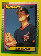 John Farrell #32 Baseball Cards 1990 Topps Tiffany Prices