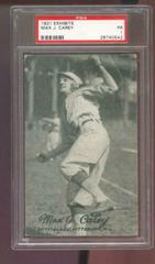 Max J. Carey Baseball Cards 1921 Exhibits Prices