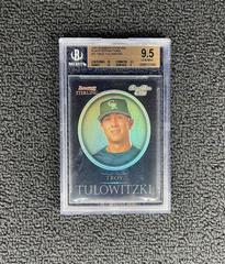 Troy Tulowitzki [Black Refractor] Baseball Cards 2005 Bowman Sterling Prices
