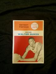 Walter Dukes Basketball Cards 1961 Fleer Prices