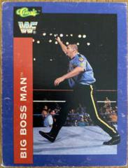 Big Boss Man #25 Wrestling Cards 1991 Classic WWF Prices