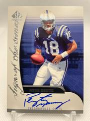 Peyton Manning #SOT-PM Football Cards 2005 SP Authentic Sign of the Times Prices