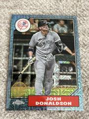 Josh Donaldson [Blue] Baseball Cards 2022 Topps Update 1987 Chrome Prices