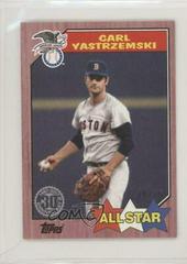 Carl Yastrzemski [Mini Red] Baseball Cards 2017 Topps 1987 Prices
