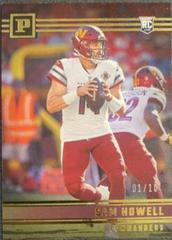 Sam Howell [Gold] #PA-5 Football Cards 2022 Panini Chronicles Panini Prices