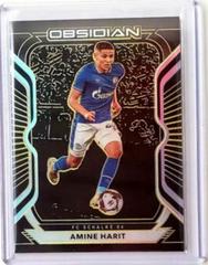 Amine Harit [Yellow] #71 Soccer Cards 2020 Panini Obsidian Prices