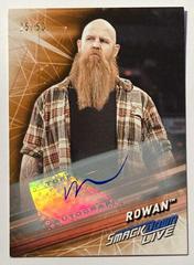 Rowan [Orange] Wrestling Cards 2019 Topps WWE SmackDown Live Autographs Prices