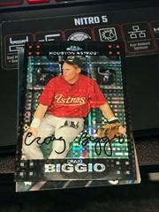 Craig Biggio #223 Baseball Cards 2007 Topps Chrome Prices
