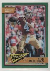 Nick Mullens [Green] #301 Football Cards 2018 Panini Honors Classics Update Rookies Prices