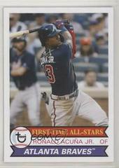 Ronald Acuna Jr. #157 Baseball Cards 2019 Topps Throwback Thursday Prices