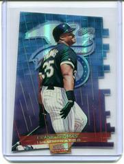 Frank Thomas [Illuminator] #T15A Baseball Cards 1999 Stadium Club Triumvirate Prices