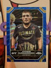 Khabib Nurmagomedov [Blue Wave Refractor] #112 Ufc Cards 2024 Topps Chrome UFC Prices