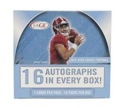 Hobby Box [High Series] Football Cards 2023 Sage Prices
