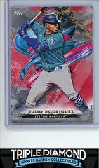 Julio Rodriguez [Red] #1 Baseball Cards 2023 Topps Inception Prices