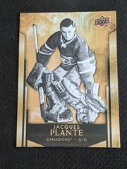Jacques Plante #3 Hockey Cards 2023 Upper Deck Tim Hortons Legends Prices