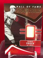 Frankie Frisch Baseball Cards 2022 Panini Absolute Hall of Fame Memorabilia Prices