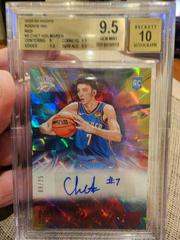 Chet Holmgren [Red] Basketball Cards 2022 Panini Hoops Rookie Ink Autographs Prices