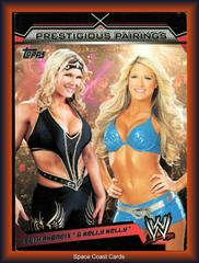 Beth Phoenix, Kelly Kelly Wrestling Cards 2011 Topps WWE Prestigious Pairings Prices