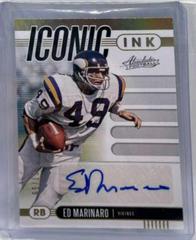 Ed Marinaro Football Cards 2019 Panini Absolute Iconic Ink Prices