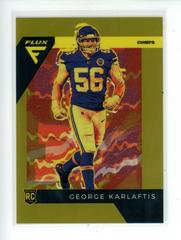 George Karlaftis [Gold] #FX-17 Football Cards 2022 Panini Chronicles Flux Rookies Prices