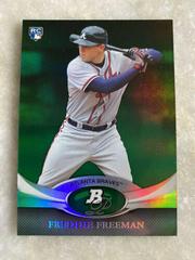 Freddie Freeman #57 Baseball Cards 2011 Bowman Platinum Prices
