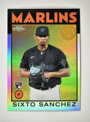 Sixto Sanchez #86BC-12 Baseball Cards 2021 Topps Chrome 1986 Prices