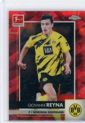 Giovanni Reyna [Red] #29 Soccer Cards 2021 Topps Chrome Bundesliga Sapphire Prices
