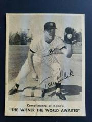Tony Kubek Baseball Cards 1963 Kahn's Wieners Prices