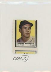 Brooks Robinson Baseball Cards 1962 Topps Stamps Prices