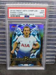 Harry Kane [Gold Refractor] Soccer Cards 2018 Finest UEFA Champions League Cornerstones Prices