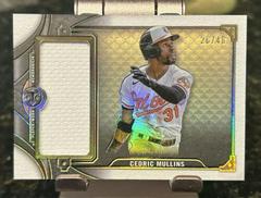 Cedric Mullins Baseball Cards 2022 Topps Triple Threads Single Jumbo Relics Prices