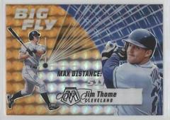 Jim Thome [Reactive Orange] Baseball Cards 2021 Panini Mosaic Big Fly Prices