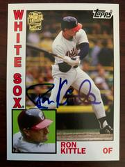 Ron Kittle Baseball Cards 2012 Topps Archives Fan Favorite Autographs Prices