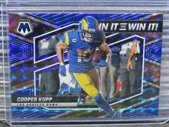 Cooper Kupp [Blue] #SB-11 Football Cards 2022 Panini Mosaic In It to Win It Prices