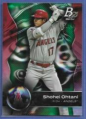 Shohei Ohtani [Green Ice] #68 Baseball Cards 2023 Bowman Platinum Prices