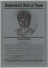 Cheryl Miller Basketball Cards 1986 Hall of Fame Metallic Prices