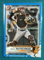 Adley Rutschman [Blue] #BD-31 Baseball Cards 2021 Bowman Draft Prices