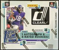 Hobby Box [FOTL] Football Cards 2022 Panini Clearly Donruss Prices