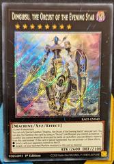 Dingirsu, the Orcust of the Evening Star [Platinum Secret Rare] RA01-EN040 YuGiOh 25th Anniversary Rarity Collection Prices