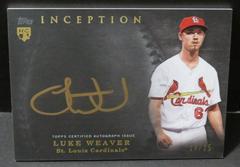 Luke Weaver [Autograph Blue] Baseball Cards 2017 Topps Inception Prices