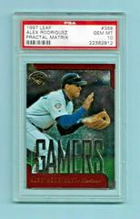Alex Rodriguez #368 Baseball Cards 1997 Leaf Fractal Matrix Prices