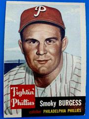Smoky Burgess #10 Baseball Cards 1953 Topps Prices