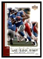Ricky Watters #156 Football Cards 2001 Upper Deck Top Tier Prices