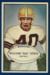 Dub Jones Football Cards 1953 Bowman Prices
