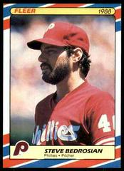 Steve Bedrosian #1 Baseball Cards 1988 Fleer Superstars Prices