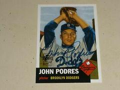 Johnny Podres #39 Baseball Cards 2001 Topps Archives Autographs Prices