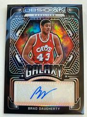 Brad Daugherty [Orange] Basketball Cards 2021 Panini Obsidian Galaxy Autographs Prices