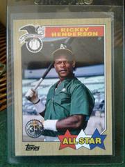 Rickey Henderson #87AS-7 Baseball Cards 2022 Topps 1987 All Stars Prices